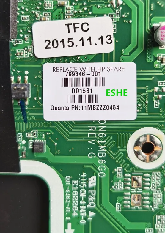 For HP 23-Q 27-N 23 27 all-in-one computer motherboard 799346-001 799346-501 799346-601 DA0N61MB6G0 Motherboard 100% Tested - Image 4