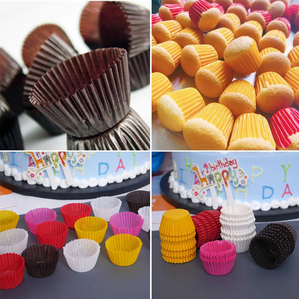1000PCS/bag Cake Paper Cups Chocolate Paper Liners Cupcake Wrappers Muffin Cases Baking Cup Cake Liner Pastry Tools Supplies - Image 6
