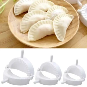 3pcs Dumpling Maker Dumpling Tool Dough Press Dumpling Mold Meat Pie Cutter for Ravioli Calzones Empanada Turnover Pierogi Gyoza