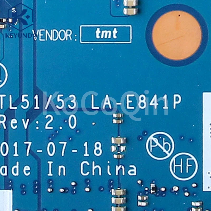 For HP Pavillion 15-BW 255 G6 Notebook Mainboard Core EM900E AM9220 924721-601 CTL51/53 LA-E841P DDR4 Laptop Motherboard - Image 6
