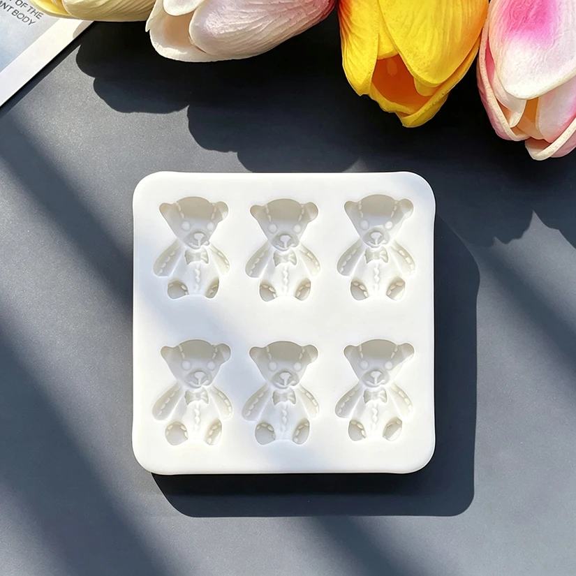Bear Silicone Cake Baking Mold Sugarcraft Chocolate Cupcake Resin Tools Fondant Decorating Tools - Image 3