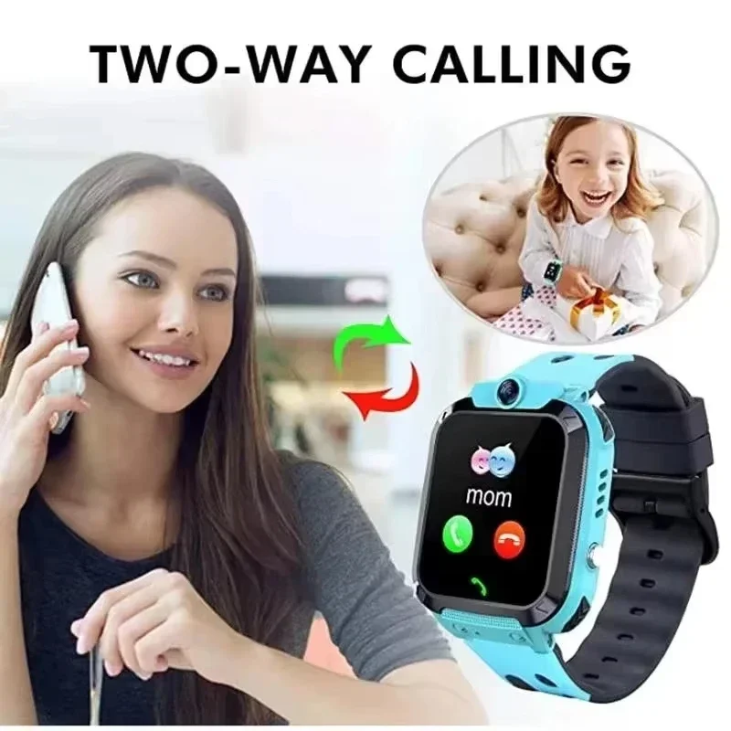 Lenovo 2026 New 5G Kids Smart Watch Sim Card Call SOS GPS Location Camera Waterproof Child Watch for Boys Girls Present Gift - Image 3