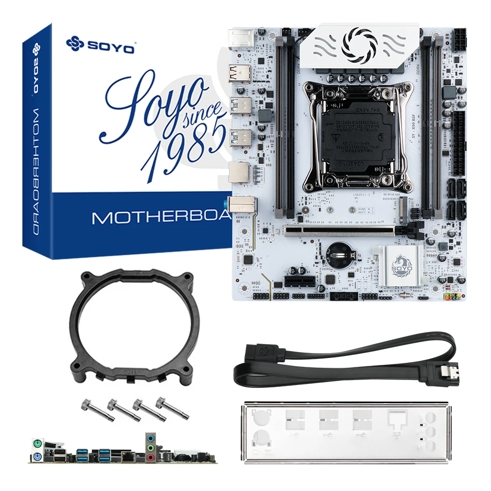 SOYO New Upgrade X99 Motherboard C612 Chip Dual Channel DDR4 Memory LGA2011-3 Supports TPM 2.0 M.2 NVME For Gaming Computers - Image 6