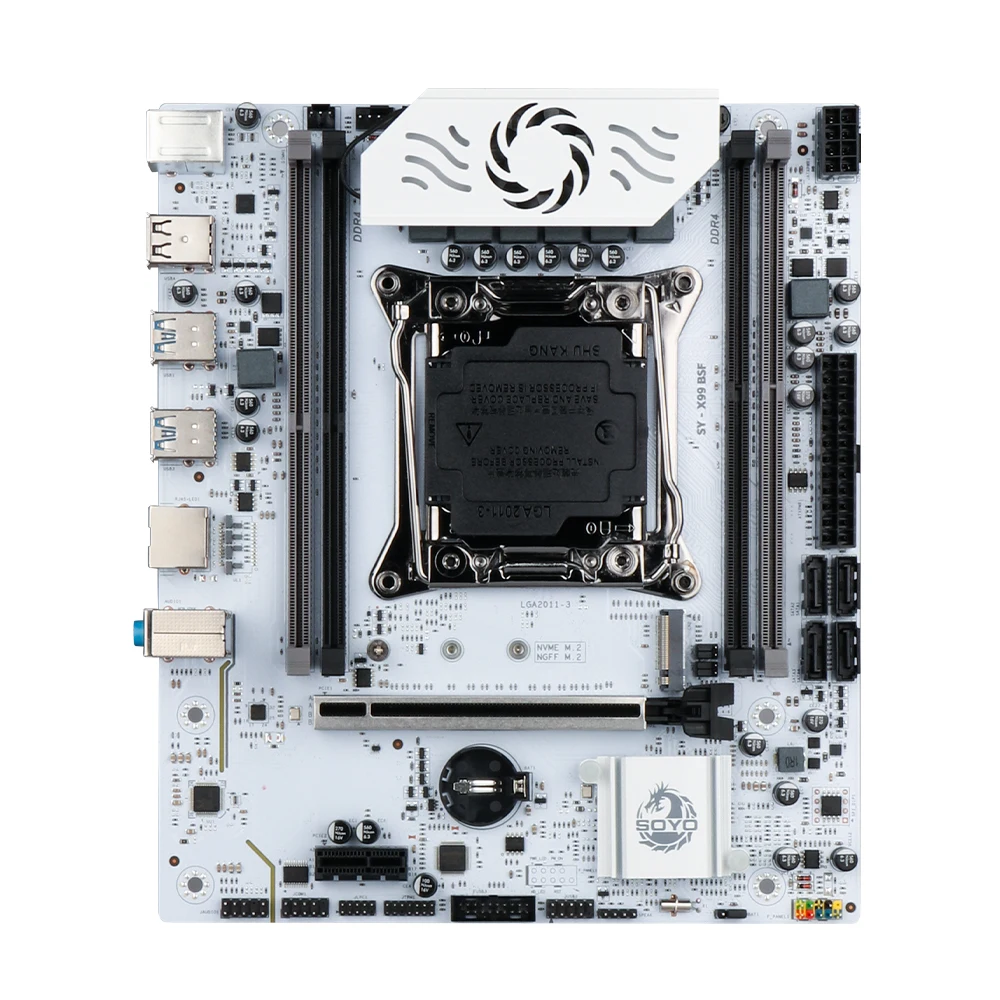 SOYO New Upgrade X99 Motherboard C612 Chip Dual Channel DDR4 Memory LGA2011-3 Supports TPM 2.0 M.2 NVME For Gaming Computers - Image 2