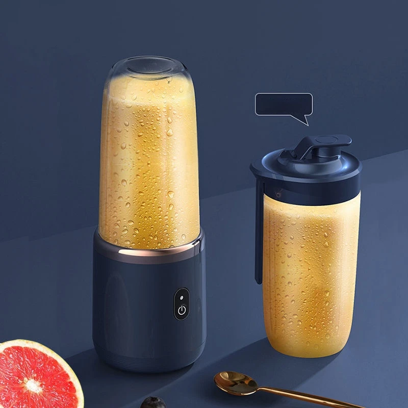 Portable Blender Bottle Electric 6 Blades Multifunction Juice Blender Fresh Juice Smoothie Blender Ice CrushCup Food Processor - Image 2