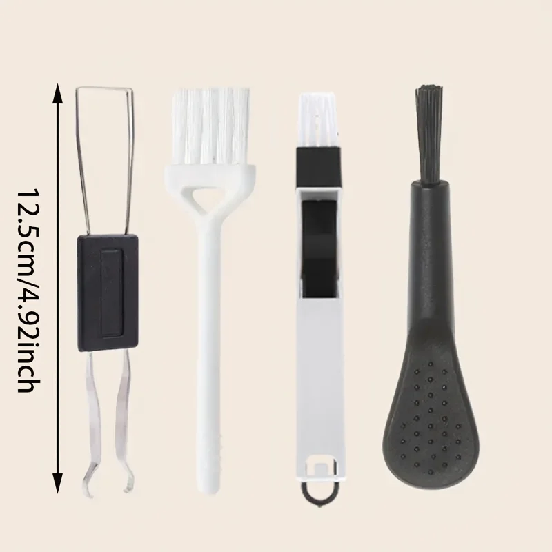 4pcs Keyboard Cleaning Kit with Keycap Puller, Plastic Keycap Remover & Shaft Cleaner for Mechanical Keyboard Maintenance. - Image 2