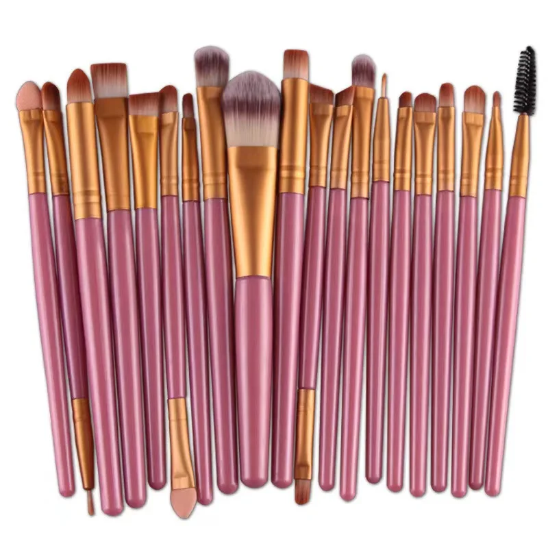 20pcs Eye Brush Complete Eyeshadow Brush Beauty Tool Neutral Logo Free Eyeliner Brush - Image 5