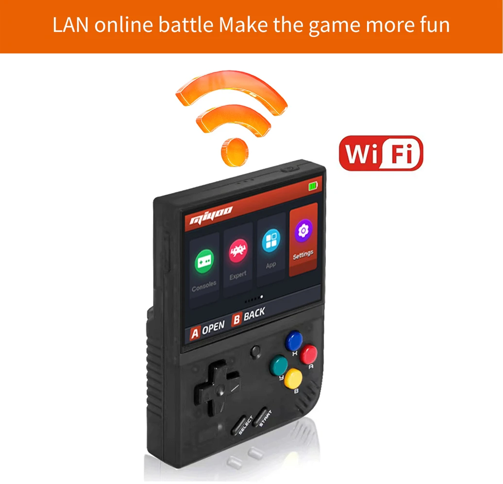 MIYOO Mini Plus Retro Handheld Game Console 3.5'IPS HD Screen Mini+ Portable Players Childhood Classic Nostalgic Gaming Emulator - Image 6