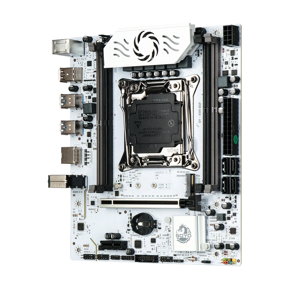 SOYO New Upgrade X99 Motherboard C612 Chip Dual Channel DDR4 Memory LGA2011-3 Supports TPM 2.0 M.2 NVME For Gaming Computers - Image 3