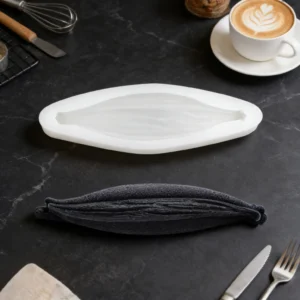 1 or 10-Cell Vanilla Pod Design Silicone Chocolate Molds Food Grade Silicone Cake Moulds Dessert Baking Tools Kitchen Bakeware