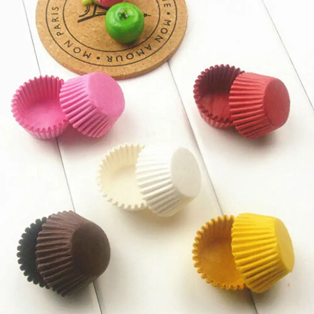 1000PCS/bag Cake Paper Cups Chocolate Paper Liners Cupcake Wrappers Muffin Cases Baking Cup Cake Liner Pastry Tools Supplies - Image 4