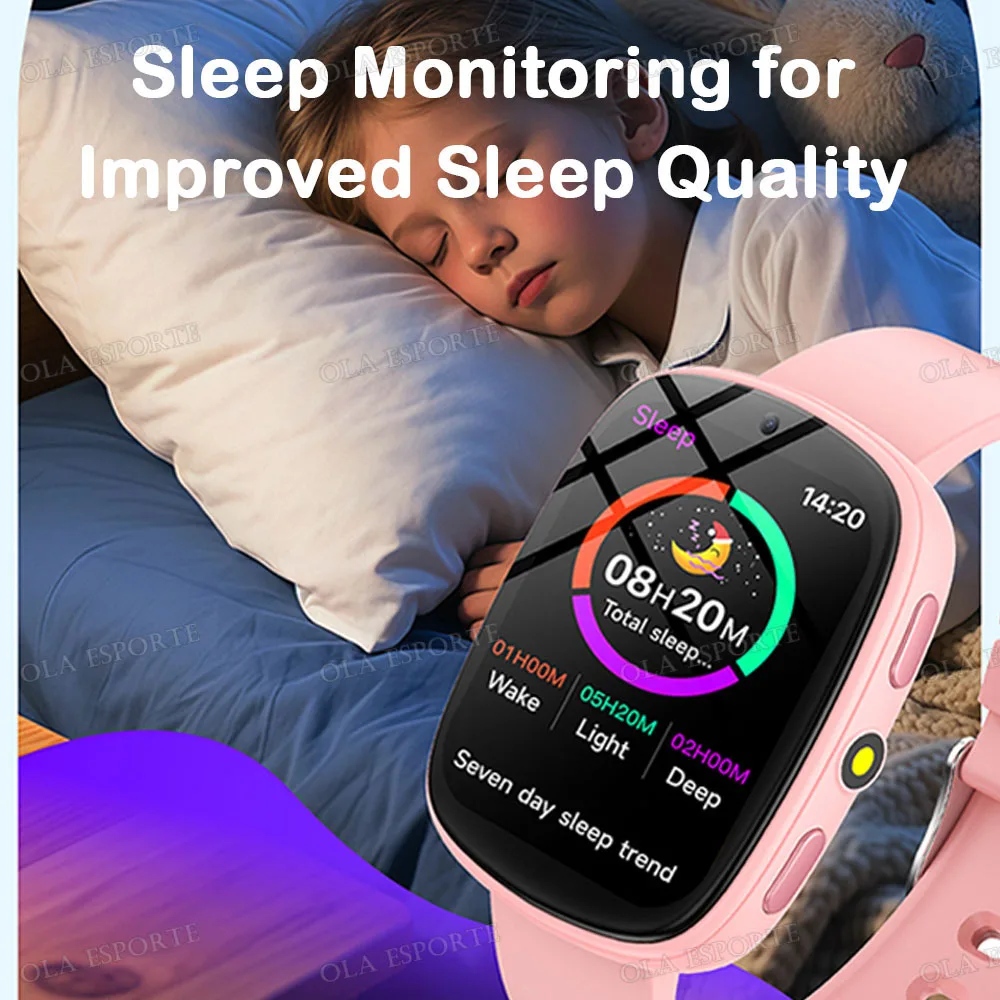 2026 Kids Games Smartwatch 1.83''HD Screen Camera 22 Interesting Games Sleep Monitor Alarm Clock Calculator Children Watch MA27 - Image 4