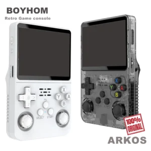 128G Open Source Retro Handheld Video Game Console Linux System 3.5 Inch IPS Screen Portable Pocket Video Player Games