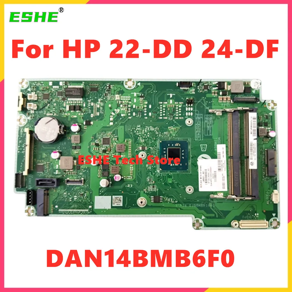 DAN14BMB6F0 N14B Motherboard For HP 22-DD 24-DF All-in-one Computer Motherboard L90531-601 L90531-001 22-dd0224 J4025U DDR4