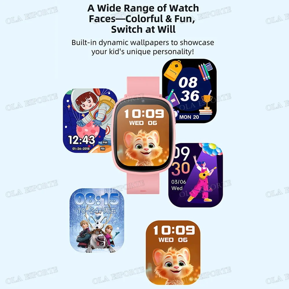 2026 Kids Games Smartwatch 1.83''HD Screen Camera 22 Interesting Games Sleep Monitor Alarm Clock Calculator Children Watch MA27 - Image 3
