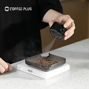CoffeePlus 20ml Electric Anti-Static Coffee Sprayer - Magnetic Base USB Rechargeable Portable Mister for Home & Commercial Grind