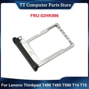 TT 02HK996 New Original For Thinkpad T490 T495 T590 T14 T15 T15g P15 P17 P14s P15s P43s P53s Gen1 Gen2 SIM Card Tray Pallet