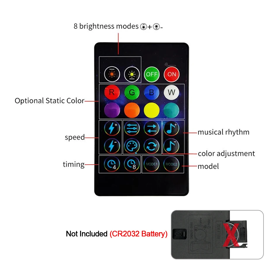 1M-50M Christmas Lights WS2812 Led Fairy String Light for Home Party Decoration USB Smart Bluetooth Curtain Lights Garland - Image 5