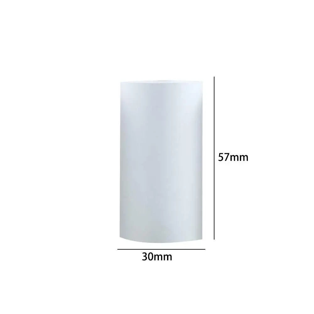 Paperang Printer 57*30mm Receipt Papers Camera Printing Paper White Thermal Paper Label Printer Paper Thermal Printer Paper - Image 6