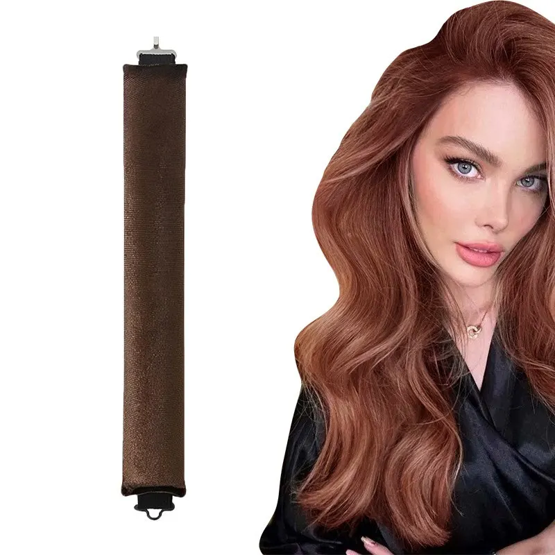 Heatless Hair Curlers Curling Rod Headband No Heat Hair Rollers Lazy Curls with Hook Sleeping Soft Flexi Rod Hair Styling Tools - Image 2