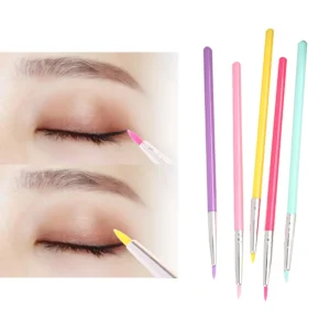 Silicone Concealer Brush Eye Makeup Assist Brush Eyeliner Brush Eye Shadow Eyebrow Details Nail Painting Tools Nail Art Brush