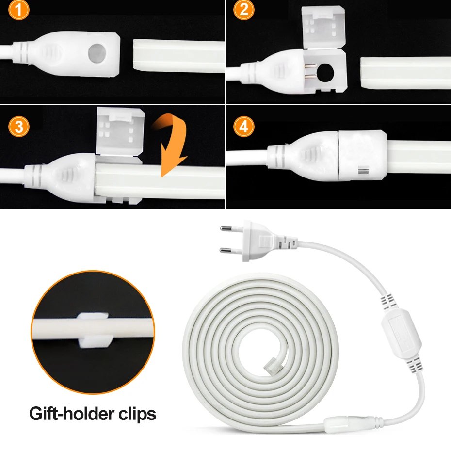 Waterproof Smart 220V COB Led Strips 20M 30M 50M WiFi Bluetooth Remote Control Flexible Led Neon Tape Light Outdoor Room Decor - Image 4