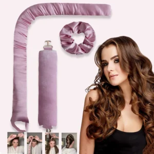 New Unicorn Heatless Curling Wand Cross Border Sleep Curling Tool Lazy No Perm Big Wave Curling Set