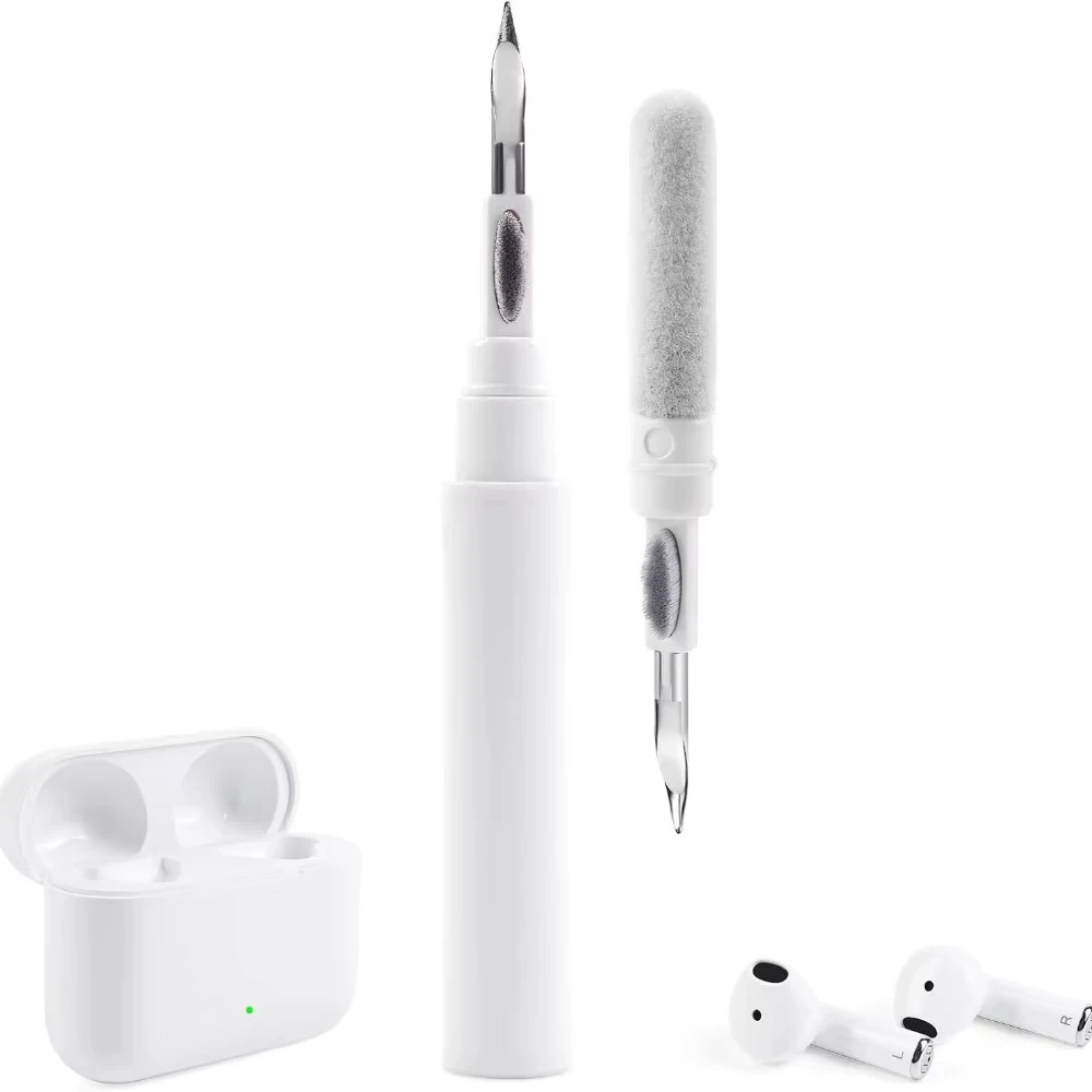 3 In1 Portable Bluetooth Earphone Earplugs Cleaning Pen For Airpods Pro 3 2 1 Practical Brush Cleaning Cleaner Sets For Galaxy - Image 2