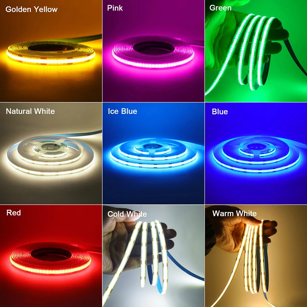 5V Motion Sensor LED COB Light Strip Human Induction USB/Battery Powered Flexible Lamp Under Cabinet Stairs Wardrobe Nightlights - Image 6