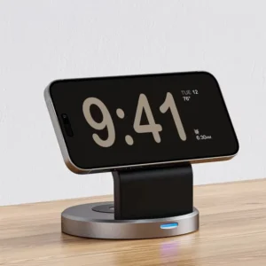 3 In 1 Magnetic Fast Wireless Charger Desktop Charging Station For Magsafe iPhone 17 16 15 14 13 Pro Max Apple Watch AirPods Pro