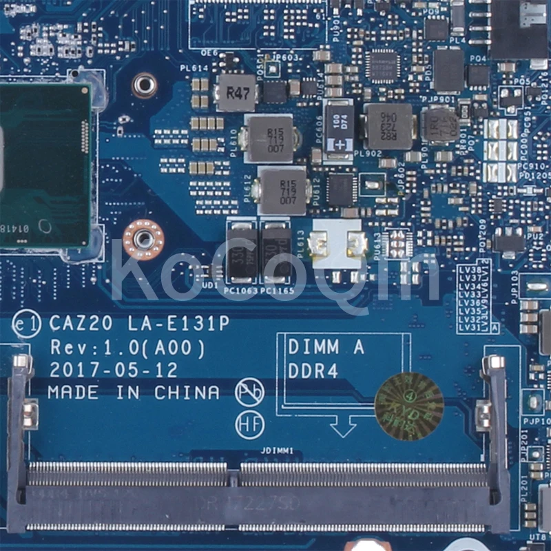 For Dell Latitude 7480 E7480 Notebook Mainboard LA-E131P 0CXWHP 04GTKN 08FCRX 0F48ND 0CY3FD I5 I7 6/7th Gen Laptop Motherboard - Image 5