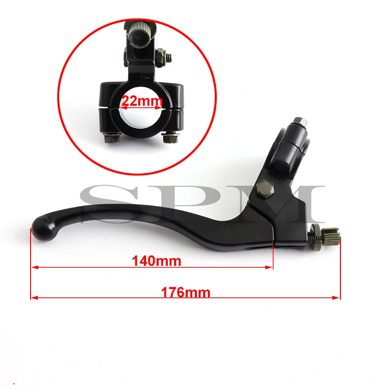 Universal Moto Left Right Handlebar Brake Clutch Levers Handle Rider Handlebar For Pit Bike ATV Dirt Bike Scooter Motocross - Image 6