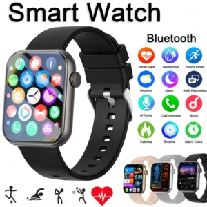 Original Men's Smart Watch Fitness Tracker BT Call Wireless Hour Sport Smartwatch for Ladies Woman Android IOS Phone 2026 Luxury