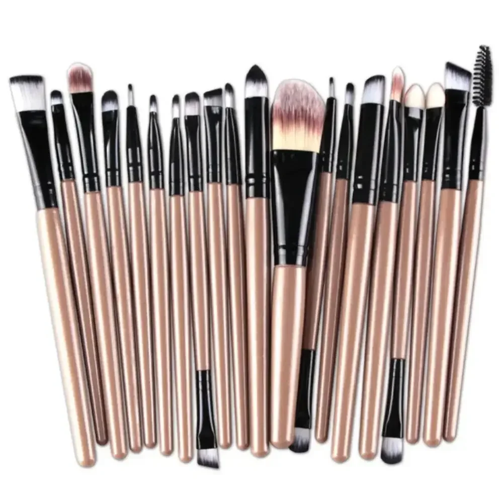 20pcs Eye Brush Complete Eyeshadow Brush Beauty Tool Neutral Logo Free Eyeliner Brush