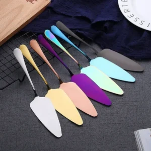 Kitchen Tools Stainless Steel Cake Shovel Knife Pie Pizza Cheese Server Cake Divider Knives Baking Convenience Tools Accessories