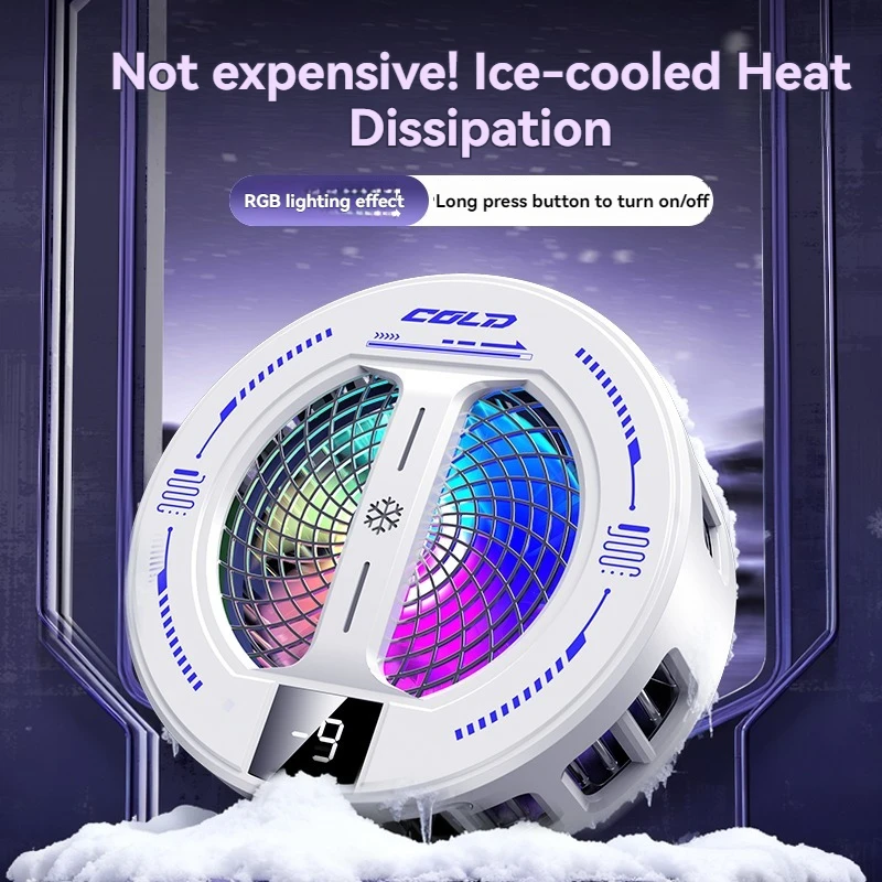 K36 Semiconductor Magnetic Phone Cooler Fast Heat Dissipator Universal for Gaming iPhone 16 15 14 13 12 Pro Max Samsung S25 iPad - Image 3