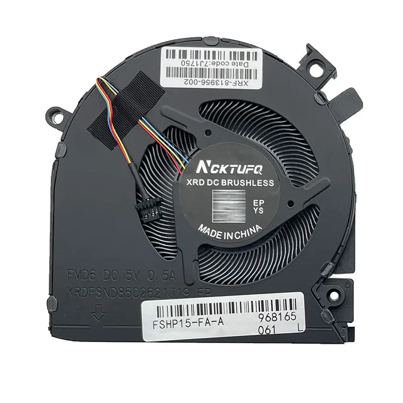 1Pcs New CPU Cooling Fan For HP Victus 15-FA 15-FB TPN-Q278 TPN-Q279 15-fa0031dx 15-fb0028nr N17902-001 DFS5K22B056737 FPJY - Image 2