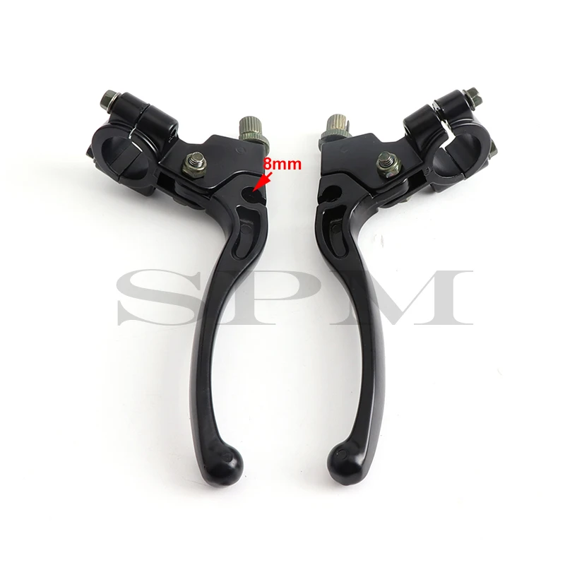 Universal Moto Left Right Handlebar Brake Clutch Levers Handle Rider Handlebar For Pit Bike ATV Dirt Bike Scooter Motocross - Image 5