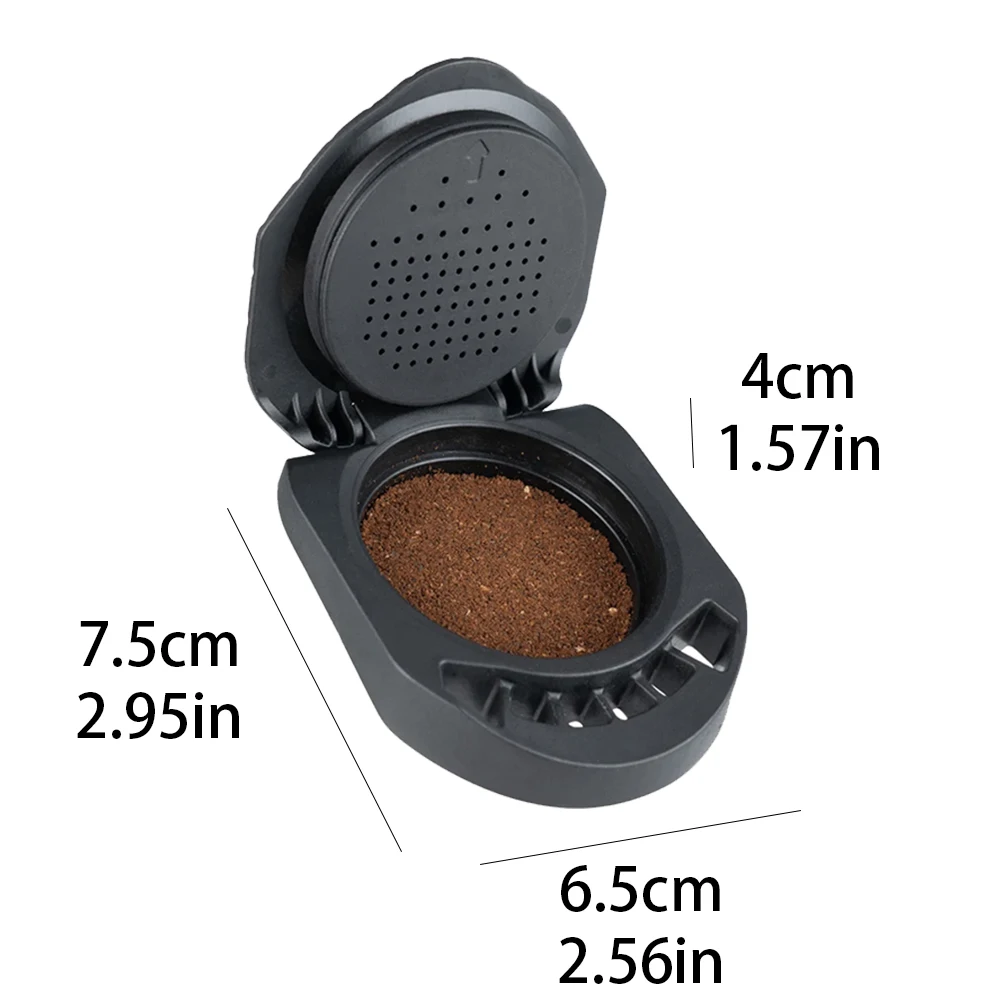 Refill Reusable Capsule Adapter for Dolce Gusto Coffee Capsule Convert Compatible with Genio S Piccolo XS Machine Coffee Accesso - Image 2