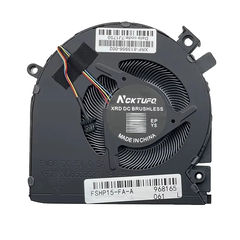 1Pcs New CPU Cooling Fan For HP Victus 15-FA 15-FB TPN-Q278 TPN-Q279 15-fa0031dx 15-fb0028nr N17902-001 DFS5K22B056737 FPJY - Image 5