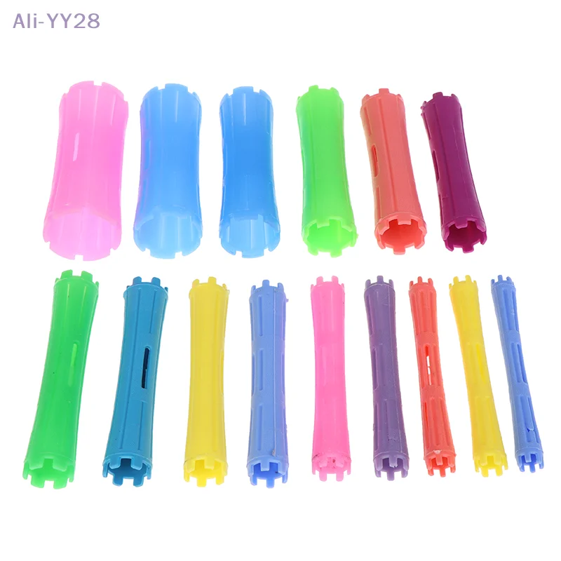 {YY28} 7/8/9/10 Pcs Heatless Hair Curler No Heat Hair Rollers Curling Rod Flexi Lazy Curls Wave Formers Hair Styling Tool - Image 2