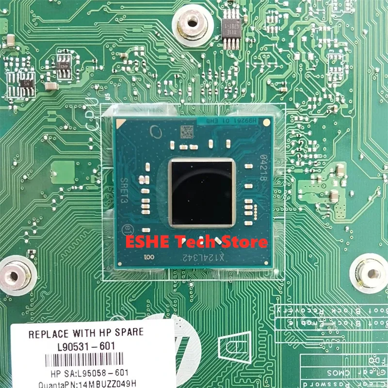 DAN14BMB6F0 N14B Motherboard For HP 22-DD 24-DF All-in-one Computer Motherboard L90531-601 L90531-001 22-dd0224 J4025U DDR4 - Image 3