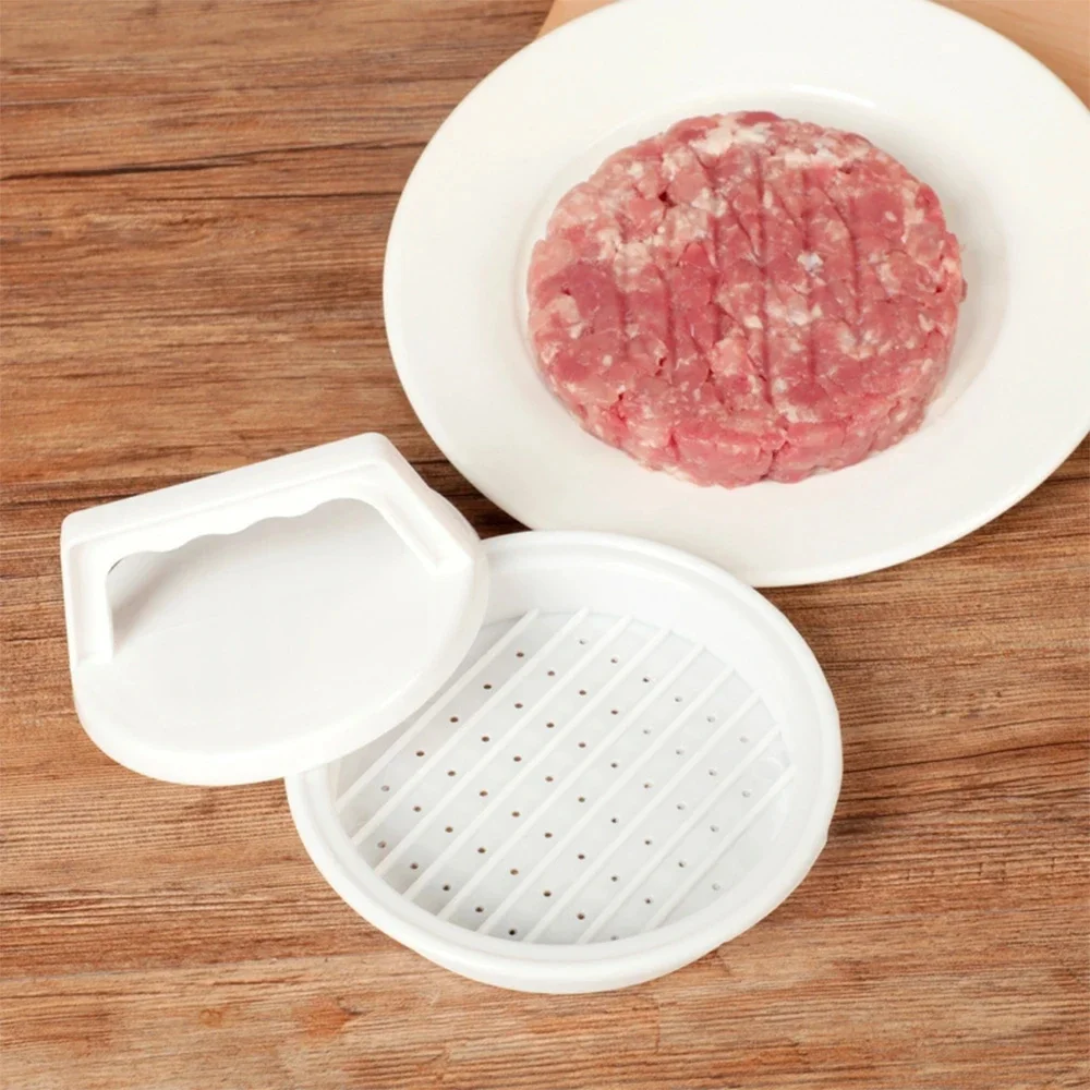 Hamburger Press Hamburg Steak Maker Stuffed Burger Press Plastic Meat Grill Party BBQ Burger Mould Hamburger Maker Kitchen Tool - Image 5