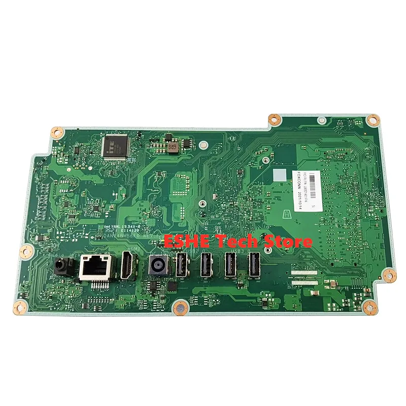 DAN14BMB6F0 N14B Motherboard For HP 22-DD 24-DF All-in-one Computer Motherboard L90531-601 L90531-001 22-dd0224 J4025U DDR4 - Image 2