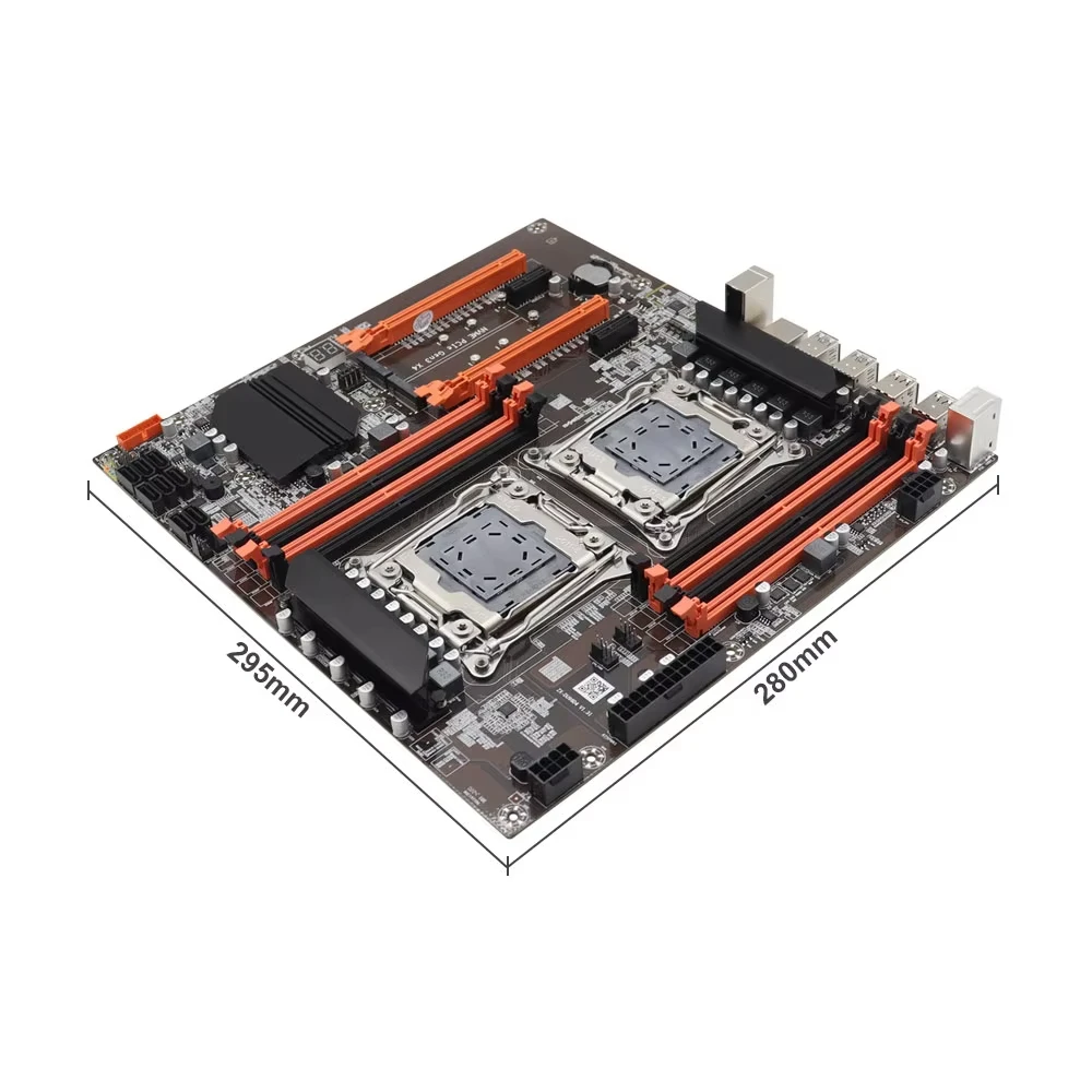 X99 Dual CPU Motherboard Kit lntel Xeon E5 2680 V4&DDR4 16GB (2*8GB) LGA2011-3 M.2 NVME for Desktop Gaming Computer - Image 6