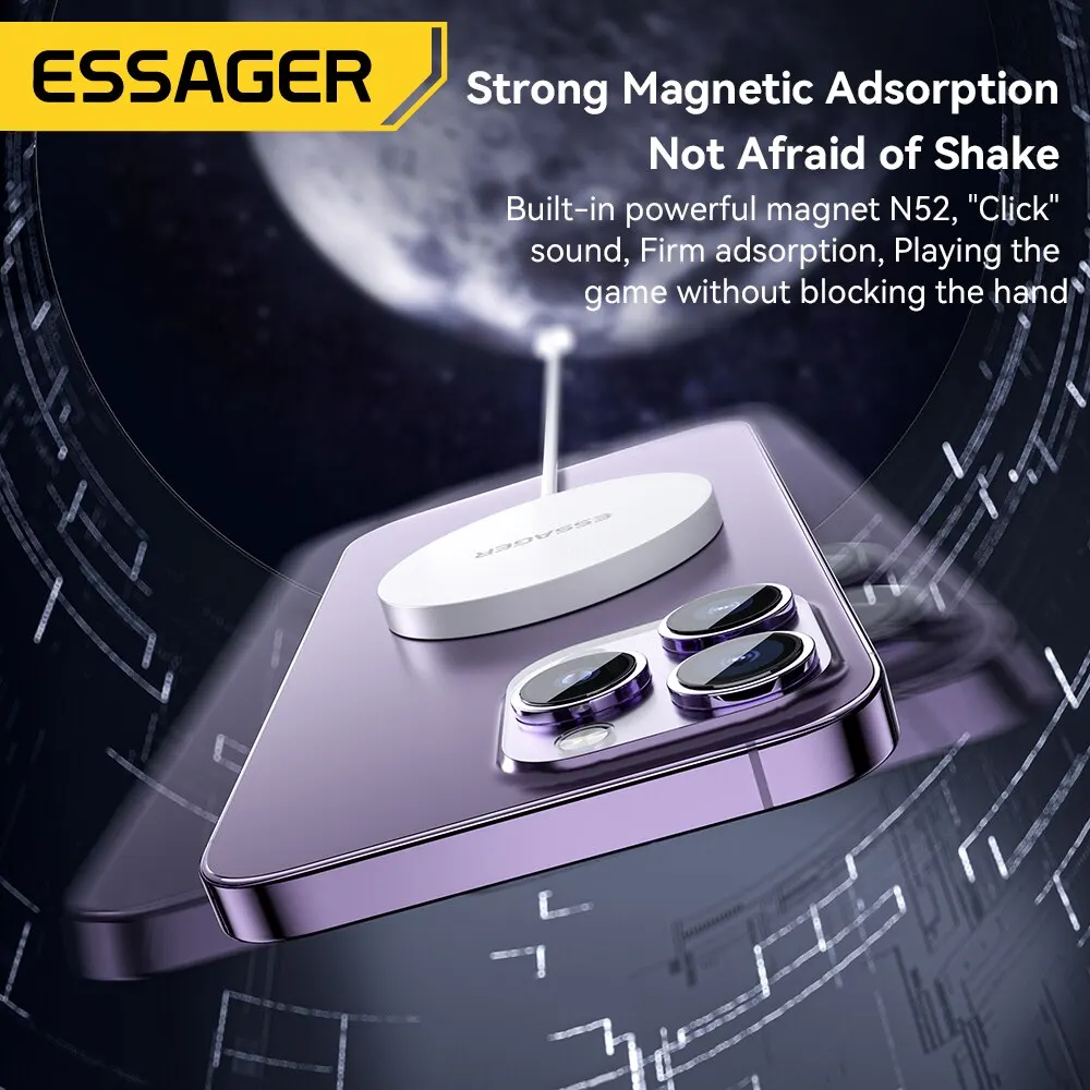 Essager 15W Magnetic Qi Wireless Chargers Fast Charging for iPhone 14 13 12 Pro Max PD Fast Charging For Xiaomi Pad Adapter - Image 5