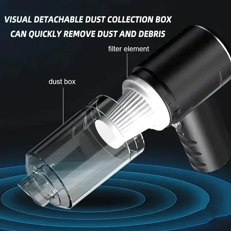 Car Vacuum Cleaner 2900000 Pa 4 In1 Powerful Clean Machine Wireless Blowing Suction Portable Vacuum Cleaner household 2026 - Image 4