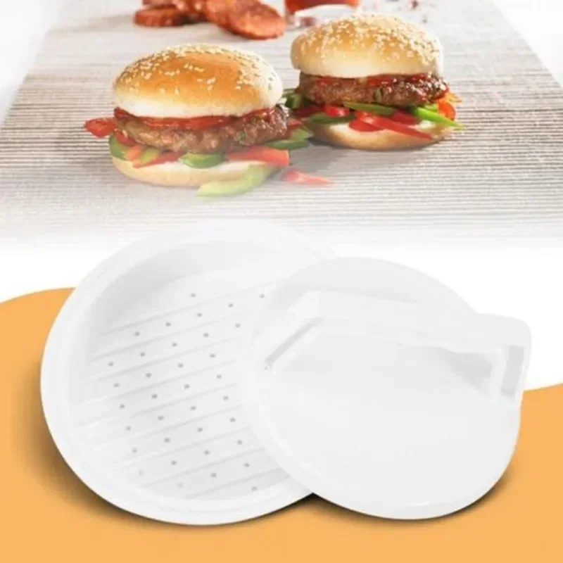 Hamburger Press Hamburg Steak Maker Stuffed Burger Press Plastic Meat Grill Party BBQ Burger Mould Hamburger Maker Kitchen Tool - Image 3
