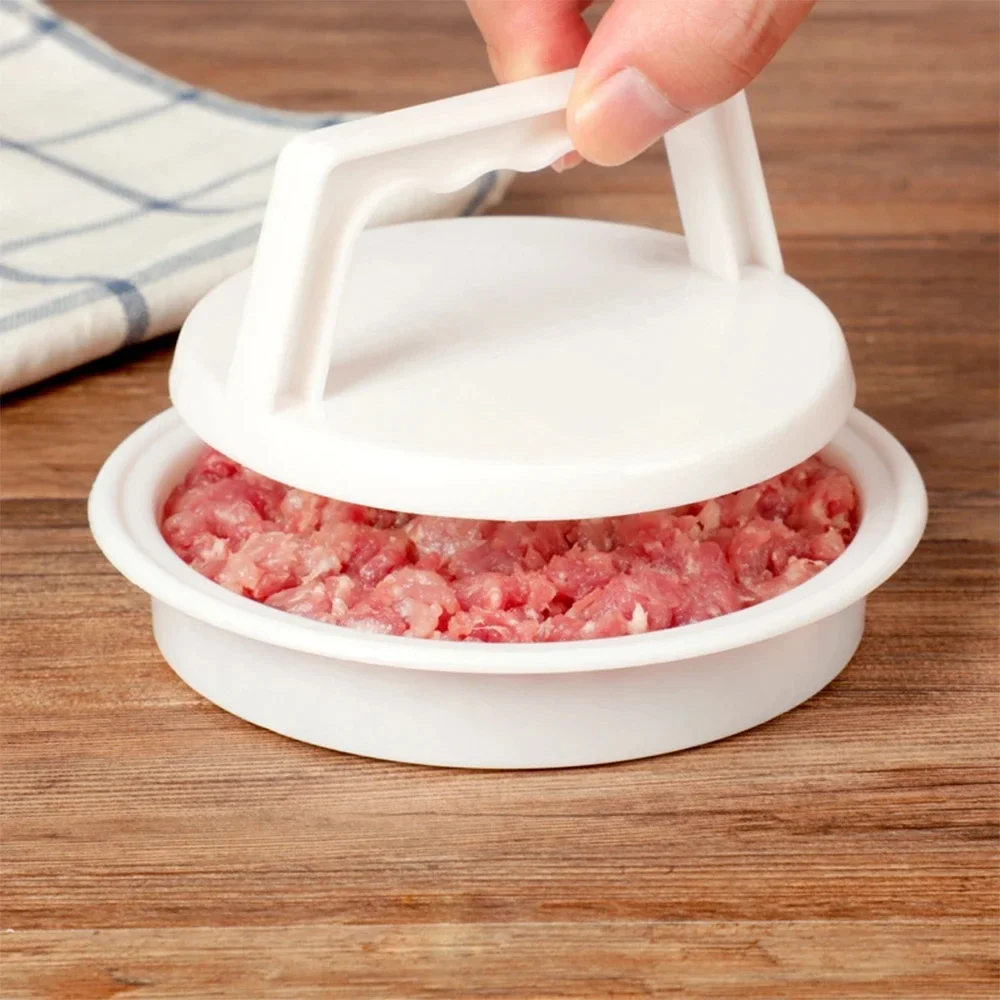 Hamburger Press Hamburg Steak Maker Stuffed Burger Press Plastic Meat Grill Party BBQ Burger Mould Hamburger Maker Kitchen Tool - Image 4