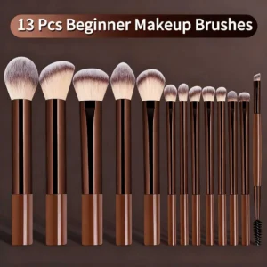 Makeup Brush Set, 13pcs/set Professional Cosmetic Brushes Kit, Travel Soft Makeup Brush Set, Concealer Brush, Detail Makeup Brus